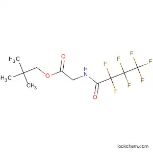 Molecular Structure of 88435-35-2 (Glycine, N-(2,2,3,3,4,4,4-heptafluoro-1-oxobutyl)-, 2,2-dimethylpropyl
ester)
