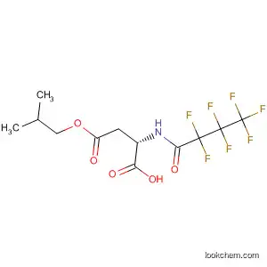 Molecular Structure of 88436-25-3 (Aspartic acid, N-(2,2,3,3,4,4,4-heptafluoro-1-oxobutyl)-,
1-(2-methylpropyl) ester)
