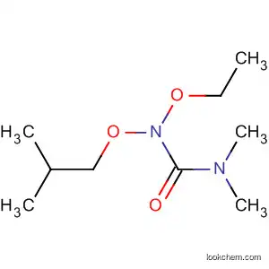 Molecular Structure of 88470-38-6 (Urea, N-ethoxy-N',N'-dimethyl-N-(2-methylpropoxy)-)
