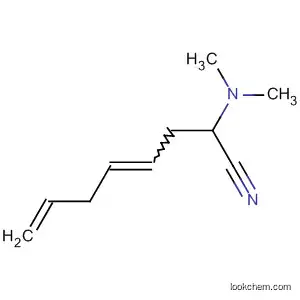 Molecular Structure of 88471-80-1 (4,7-Octadienenitrile, 2-(dimethylamino)-)