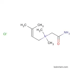 Molecular Structure of 88471-84-5 (2-Buten-1-aminium, N-(2-amino-2-oxoethyl)-N,N,3-trimethyl-, chloride)