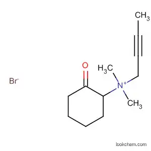 Molecular Structure of 88471-94-7 (Cyclohexanaminium, N-2-butynyl-N,N-dimethyl-2-oxo-, bromide)