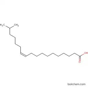 Molecular Structure of 88505-51-5 (11-Octadecenoic acid, 17-methyl-, (11Z)-)