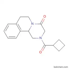 Molecular Structure of 88519-15-7 (4H-Pyrazino[2,1-a]isoquinolin-4-one,
2-(cyclobutylcarbonyl)-1,2,3,6,7,11b-hexahydro-)