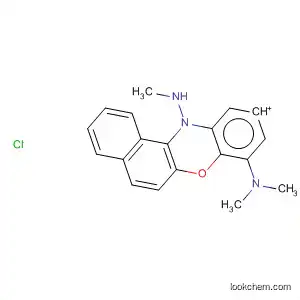 Molecular Structure of 88519-99-7 (Benzo[a]phenoxazin-7-ium, 9-(dimethylamino)-5-(methylamino)-,
chloride)