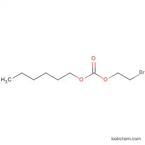 Molecular Structure of 88571-25-9 (Carbonic acid, 2-bromoethyl hexyl ester)