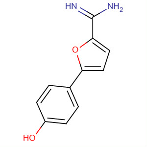 2-Furancarboximidamide, 5-(4-hydroxyphenyl)-