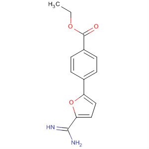 Benzoic acid, 4-[5-(aminoiminomethyl)-2-furanyl]-, ethyl ester