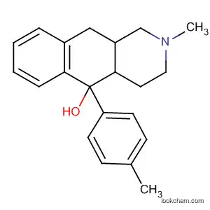 Molecular Structure of 88716-98-7 (Benz[g]isoquinolin-5-ol,
1,2,3,4,4a,5,10,10a-octahydro-2-methyl-5-(4-methylphenyl)-)
