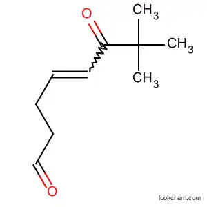 Molecular Structure of 88738-16-3 (4-Octenal, 7,7-dimethyl-6-oxo-)