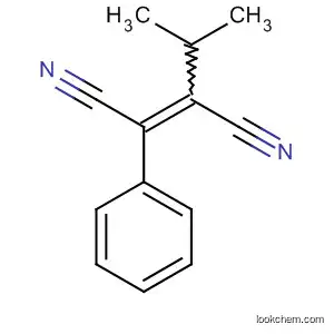 Molecular Structure of 88738-46-9 (2-Butenedinitrile, 2-(1-methylethyl)-3-phenyl-)