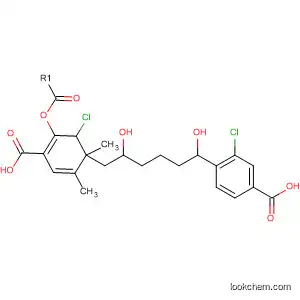 Molecular Structure of 88738-60-7 (Benzoic acid, 4,4'-[1,6-hexanediylbis(oxy)]bis[3-chloro-, dimethyl ester)