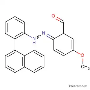 Molecular Structure of 88738-62-9 (Benzaldehyde, 4-methoxy-, 1-naphthalenylphenylhydrazone)