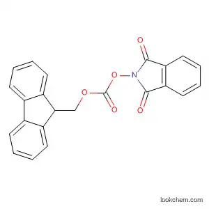 Molecular Structure of 88752-28-7 (1H-Isoindole-1,3(2H)-dione, 2-[[(9H-fluoren-9-ylmethoxy)carbonyl]oxy]-)
