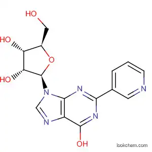 Molecular Structure of 88868-68-2 (Inosine, 2-(3-pyridinyl)-)
