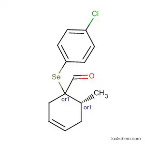 Molecular Structure of 88874-93-5 (3-Cyclohexene-1-carboxaldehyde, 1-[(4-chlorophenyl)seleno]-6-methyl-,
cis-)
