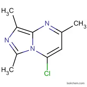 Molecular Structure of 88875-07-4 (Imidazo[1,5-a]pyrimidine, 4-chloro-2,6,8-trimethyl-)