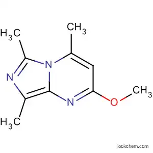 Molecular Structure of 88875-20-1 (Imidazo[1,5-a]pyrimidine, 2-methoxy-4,6,8-trimethyl-)