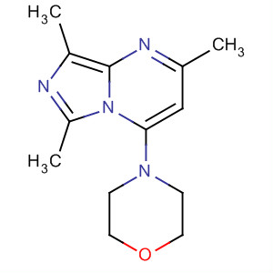 Imidazo[1,5-a]pyrimidine, 2,6,8-trimethyl-4-(4-morpholinyl)-