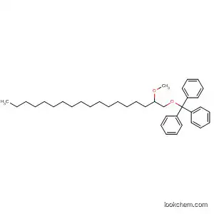 Molecular Structure of 88875-78-9 (Benzene, 1,1',1''-[[(2-methoxyoctadecyl)oxy]methylidyne]tris-)