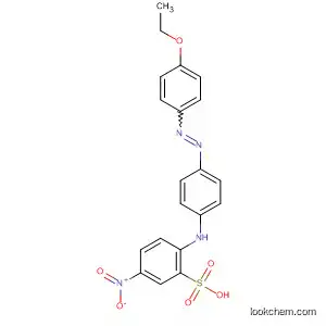 Benzenesulfonic acid, 2-[[4-[(4-ethoxyphenyl)azo]phenyl]amino]-5-nitro-