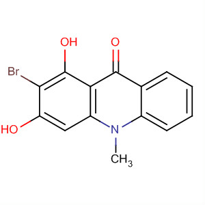 9(10H)-Acridinone, 2-bromo-1,3-dihydroxy-10-methyl-