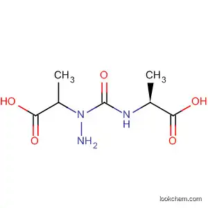 Molecular Structure of 88908-19-4 (L-Alanine, 2-(1-carboxyethyl)hydrazide, (S)-)