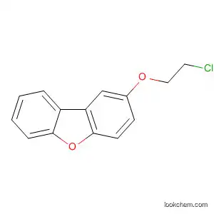 Molecular Structure of 88910-75-2 (Dibenzofuran, 2-(2-chloroethoxy)-)