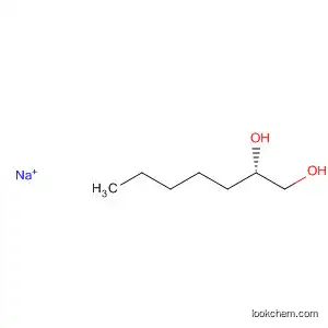 Molecular Structure of 88911-12-0 (1,2-Heptanediol, monosodium salt, (S)-)