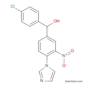 Molecular Structure of 88941-55-3 (Benzenemethanol, a-(4-chlorophenyl)-4-(1H-imidazol-1-yl)-3-nitro-)