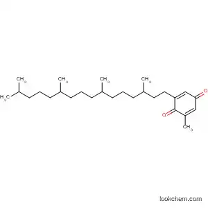 Molecular Structure of 88943-07-1 (2,5-Cyclohexadiene-1,4-dione,
2-methyl-6-(3,7,11,15-tetramethylhexadecyl)-)
