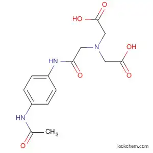 Molecular Structure of 88949-79-5 (Glycine,
N-[2-[[4-(acetylamino)phenyl]amino]-2-oxoethyl]-N-(carboxymethyl)-)