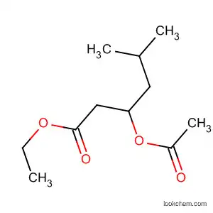 Molecular Structure of 88953-93-9 (Hexanoic acid, 3-(acetyloxy)-5-methyl-, ethyl ester)