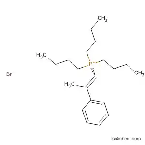 Molecular Structure of 88954-00-1 (Phosphonium, tributyl(2-phenyl-1-propenyl)-, bromide)