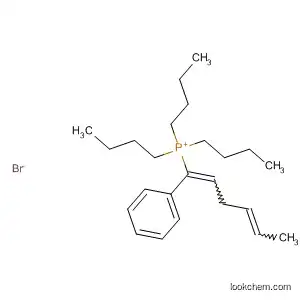 Molecular Structure of 88954-05-6 (Phosphonium, tributyl(1-phenyl-1,4-hexadienyl)-, bromide)