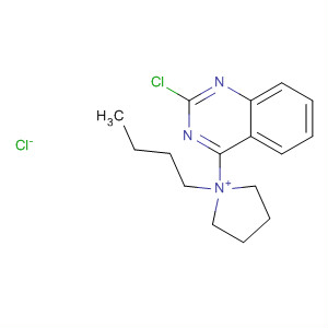 Pyrrolidinium, 1-butyl-1-(2-chloro-4-quinazolinyl)-, chloride