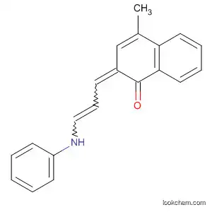 Molecular Structure of 88988-93-6 (1(2H)-Naphthalenone, 4-methyl-2-[3-(phenylamino)-2-propenylidene]-)
