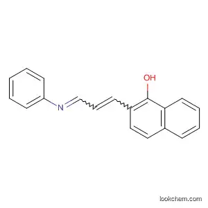 Molecular Structure of 88989-01-9 (1-Naphthalenol, 2-[3-(phenylimino)-1-propenyl]-)
