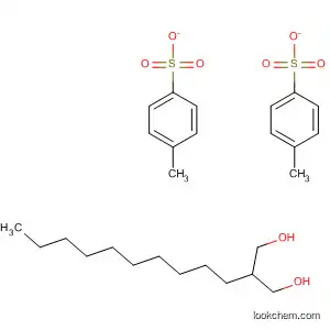 Molecular Structure of 88989-18-8 (1,3-Propanediol, 2-decyl-, bis(4-methylbenzenesulfonate))