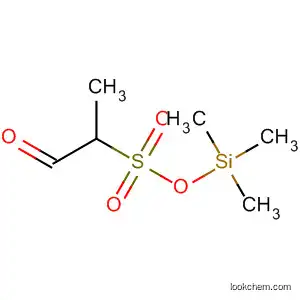 Molecular Structure of 89056-00-8 (2-Propanesulfonic acid, 1-oxo-, trimethylsilyl ester)