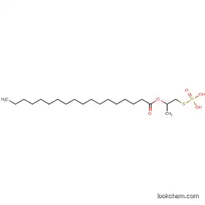 Molecular Structure of 89056-25-7 (Octadecanoic acid, 1-[(phosphonothio)methyl]-1,2-ethanediyl ester)