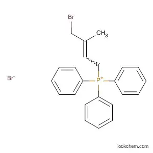 Molecular Structure of 89095-23-8 (Phosphonium, (4-bromo-3-methyl-2-butenyl)triphenyl-, bromide)