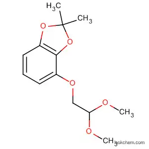 Molecular Structure of 89097-35-8 (1,3-Benzodioxole, 4-(2,2-dimethoxyethoxy)-2,2-dimethyl-)