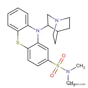 Molecular Structure of 89129-17-9 (10H-Phenothiazine-2-sulfonamide,
10-(1-azabicyclo[2.2.2]oct-3-yl)-N,N-dimethyl-, (S)-)