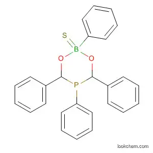 Molecular Structure of 89129-42-0 (1,3,5,2-Dioxaphosphaborinane, 2,4,5,6-tetraphenyl-, 5-sulfide)