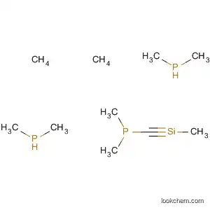 Molecular Structure of 89129-44-2 (Phosphine, [(methylsilylidyne)tris(methylene)]tris[dimethyl-)