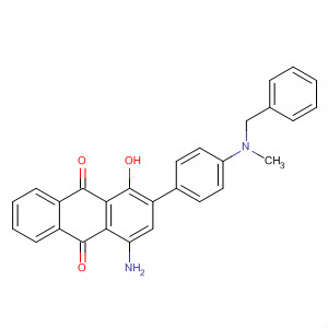 9,10-Anthracenedione,  4-amino-1-hydroxy-2-[4-[methyl(phenylmethyl)amino]phenyl]-
