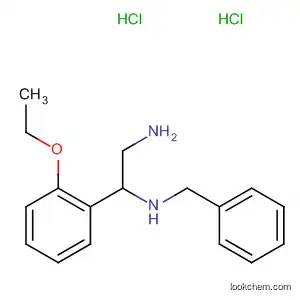 Molecular Structure of 89145-95-9 (1,2-Ethanediamine, 1-(2-ethoxyphenyl)-N-(phenylmethyl)-,
dihydrochloride)
