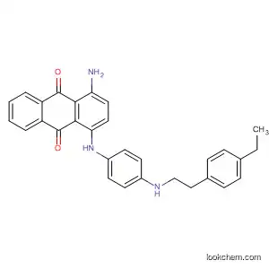 Molecular Structure of 89148-59-4 (9,10-Anthracenedione,
1-amino-4-[[4-[[(4-ethylphenyl)methyl]methylamino]phenyl]amino]-)