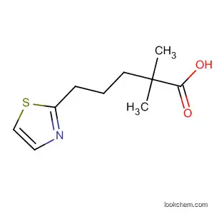 Molecular Structure of 89149-11-1 (5-Thiazolepentanoic acid, 2,5-dihydro-2,2-dimethyl-)